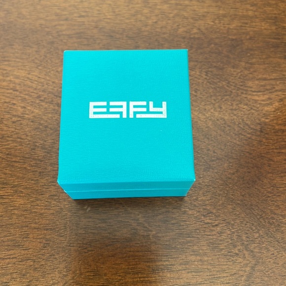 EFFY Pave Diamond Heart Ring in 14k White Gold - Picture 7 of 7